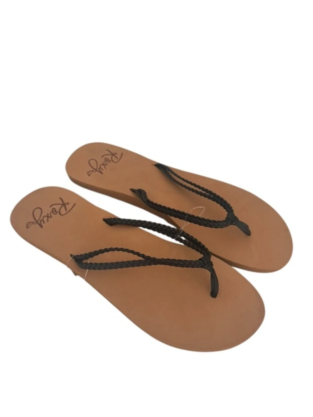 Costas Womens Flat Round Toe Flip-Flops Comfort US10 - NWT